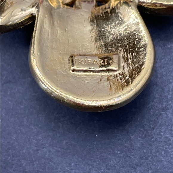 Trifari jewels of India Alfred Phillipe pendant necklace vintage C20 - Picture 4 of 6